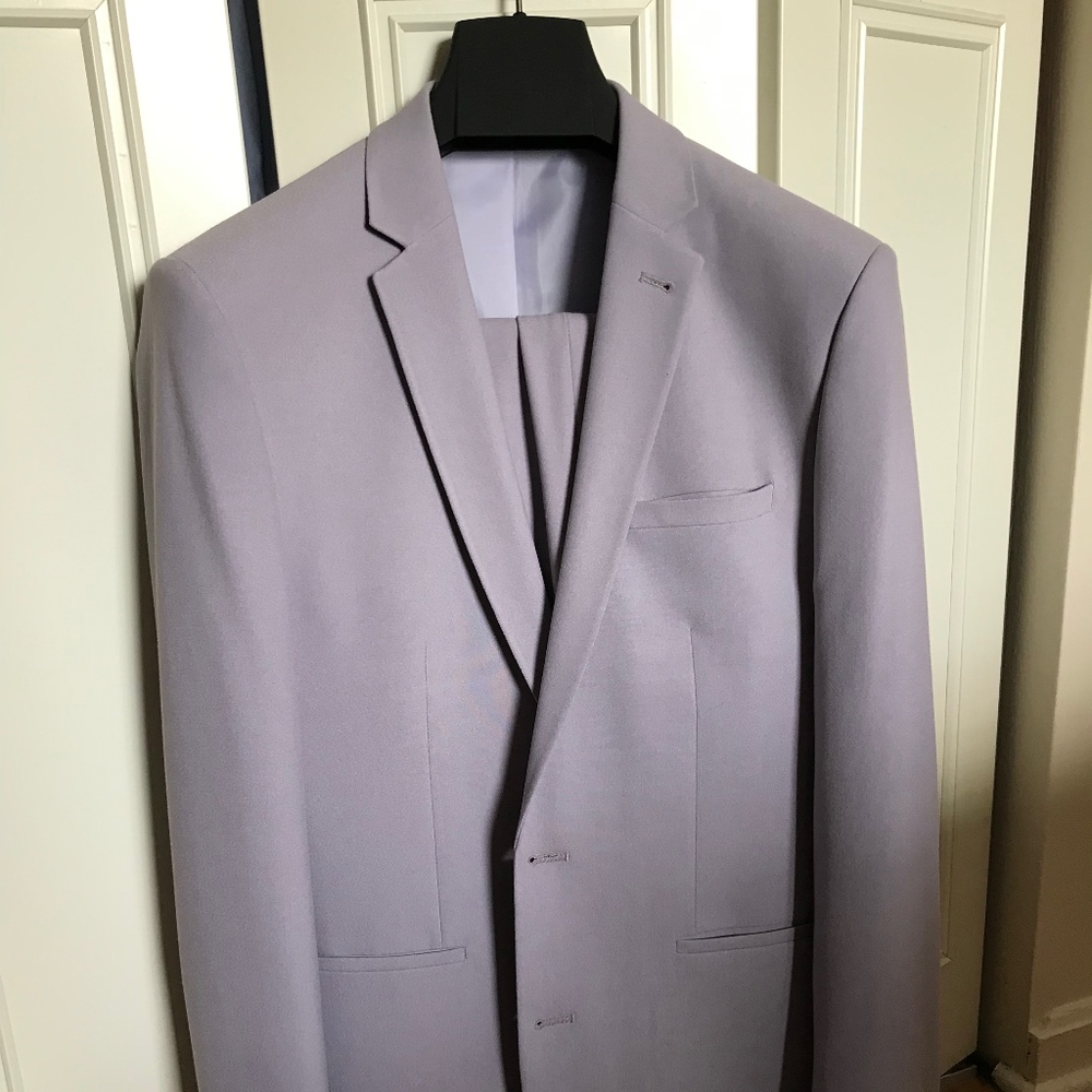 ASOS Super Skinny Suit - Lilac (40R)